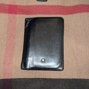Genuine Leather Mont Blanc Pen Holder